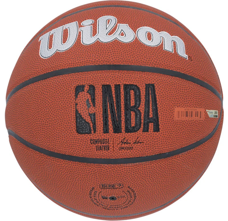 Victor Wembanyama Autographed San Antonio Spurs Logo Wilson Authentic Series Indoor/Outdoor Basketball Fanatics