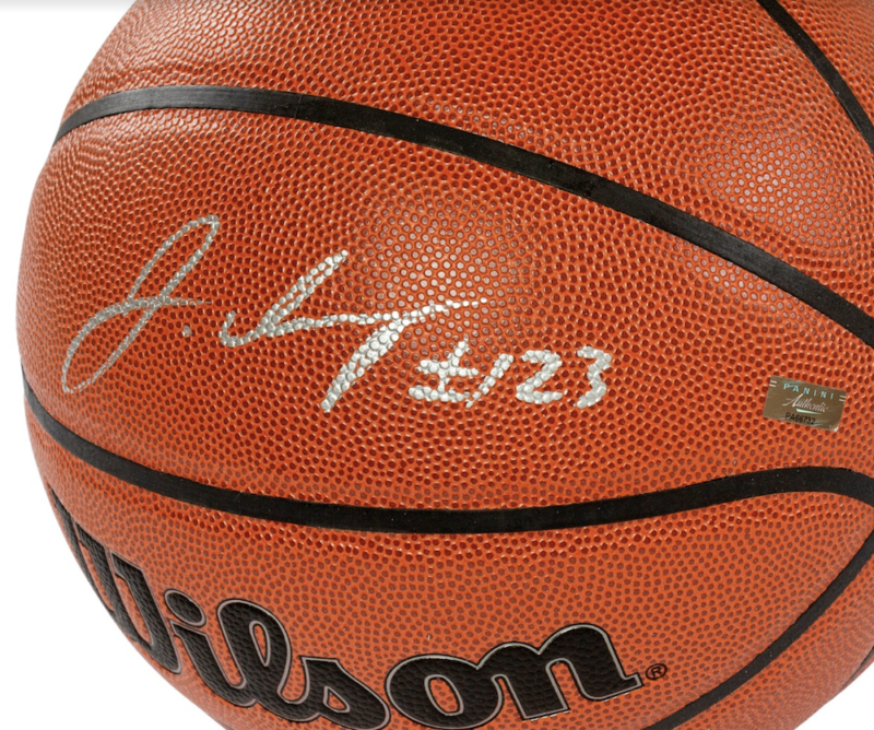 JADEN IVEY Autographed NBA Wilson Replica Basketball PANINI