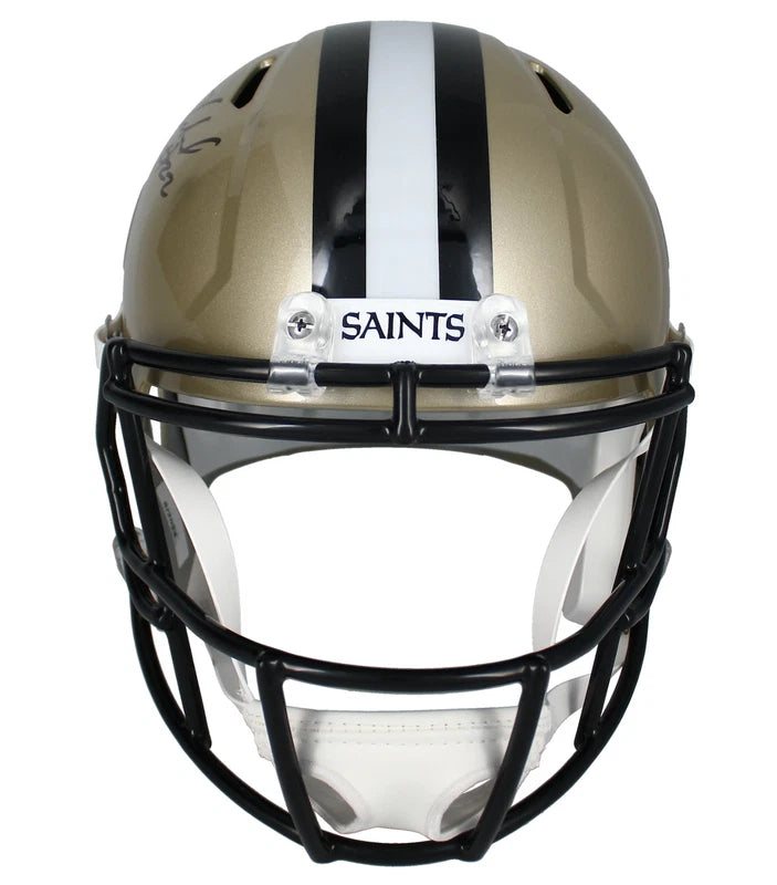 Rashid Shaheed Autographed New Orleans Saints Speed Full Size Helmet Beckett Witnessed