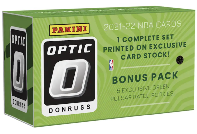 2021-2022 Panini Donruss Optic NBA Factory Sealed Complete Set - FANATICS EXCLUSIVE (255 CD/BX)