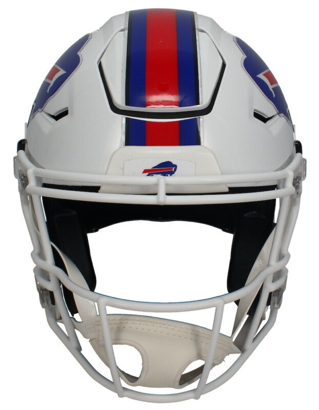 Josh Allen Autographed (Black Ink) Buffalo Bills Speedflex Authentic Helmet Beckett Witnessed