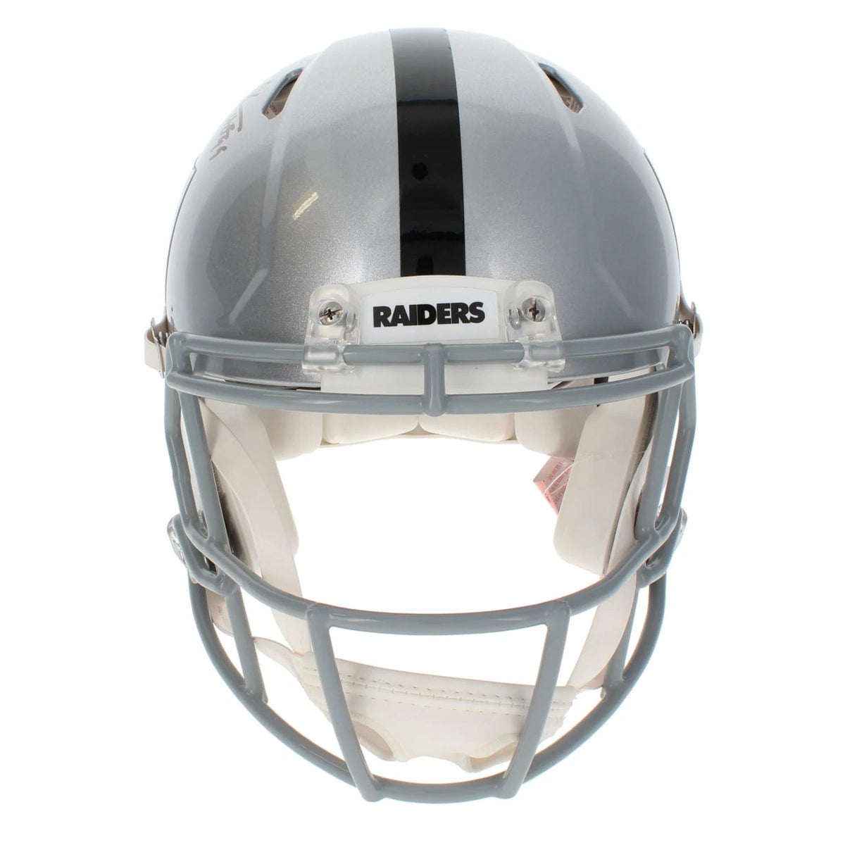 Eric Dickerson Autographed/Inscribed "HOF 99" Raiders Speed Authentic Helmet Beckett Witnessed