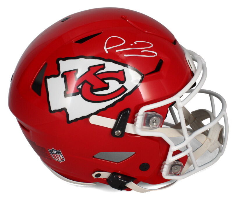 Patrick Mahomes Autographed Kansas City Chiefs Speedflex Authentic Helmet Beckett Witnessed
