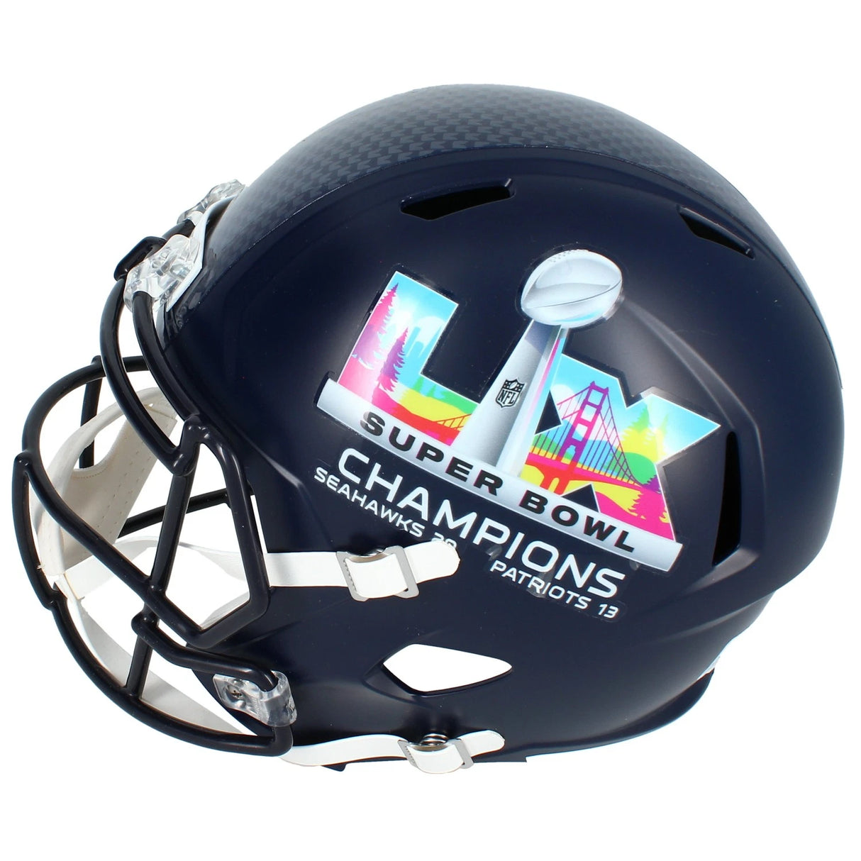 Cooper Kupp Autographed Seattle Seahawks Super Bowl LX Champions Logo Speed Full Size Helmet Fanatics