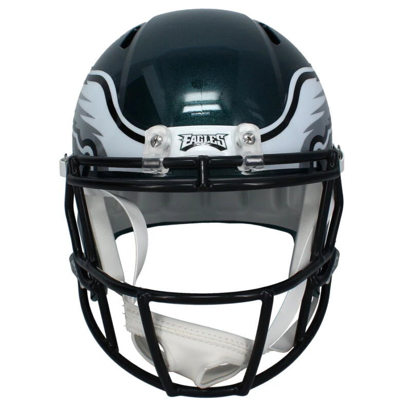Devonta Smith Autographed Philadelphia Eagles Speed Full Size Helmet Fanatics