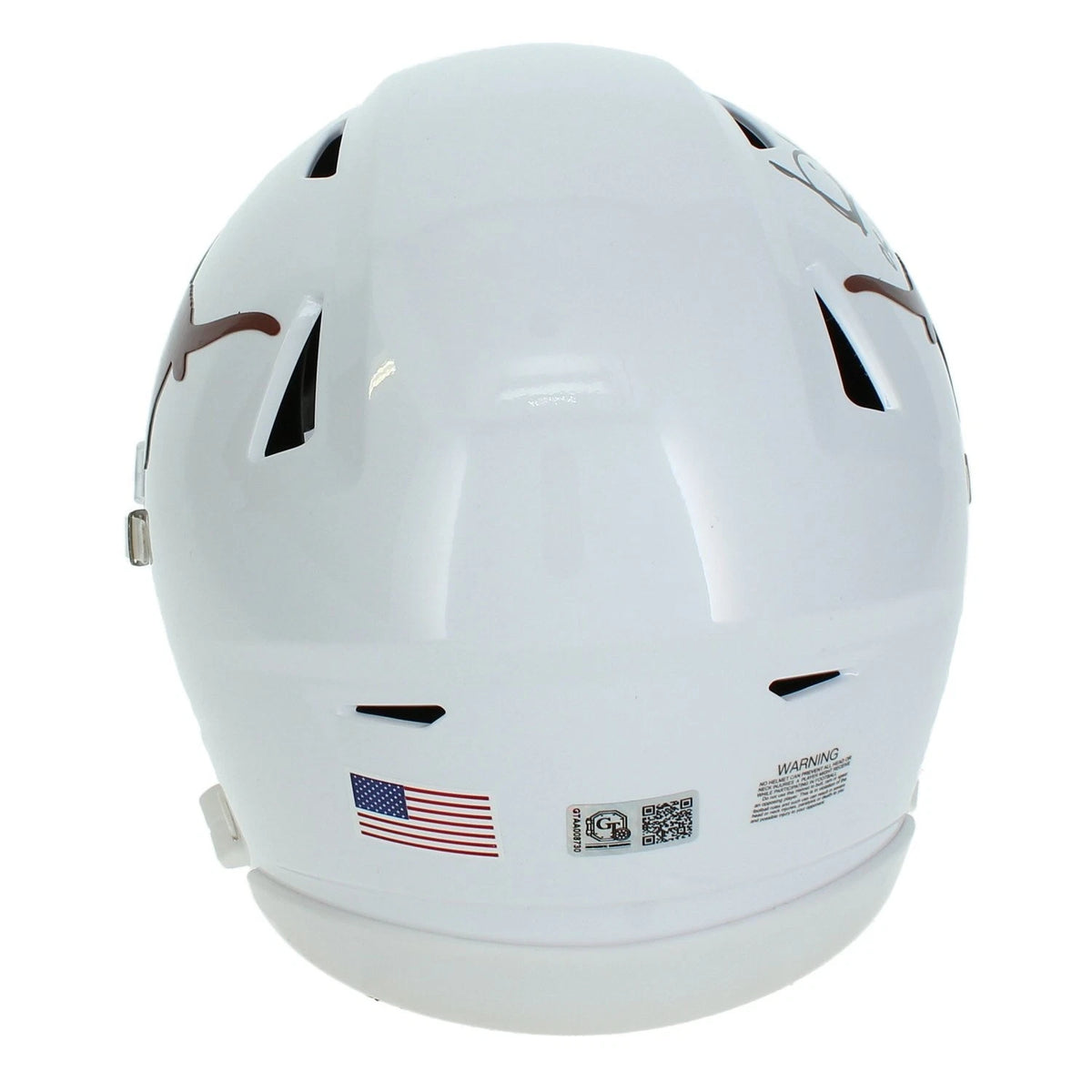 Vince Young Autographed/Inscribed "05 National Champs" Texas Longhorns Speedflex Midi Helmet Beckett Witnessed