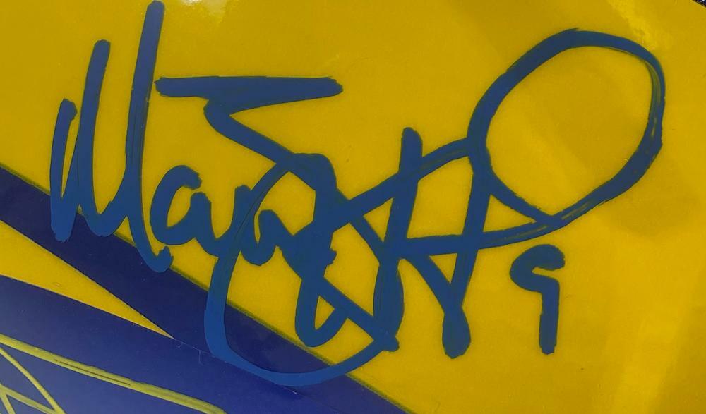 LOS ANGELES RAMS Super Bowl LVI Champions Autographed Riddell Speed Authentic Helmet with Multiple Signatures FANATICS LE 156