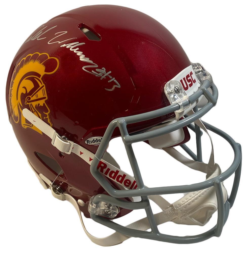 CALEB WILLIAMS Autographed USC Trojans Speed Authentic Helmet FANATICS