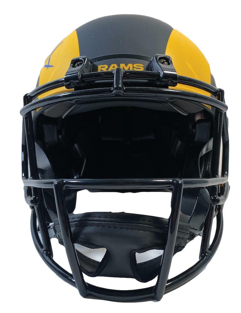 Cooper Kupp Autographed Los Angeles Rams Eclipse Speed Authentic Helmet Fanatics