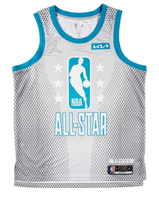 JA MORANT Autographed 2022 NBA-All Star Gray Nike Swingman Jersey LE 1/50 PANINI