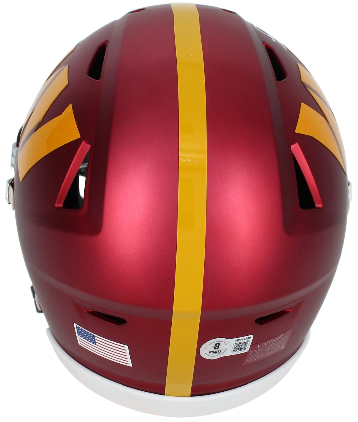 Joe Theismann Autographed/Inscribed "83 MVP" Washington Commanders Speedflex Midi Helmet Beckett Witnessed