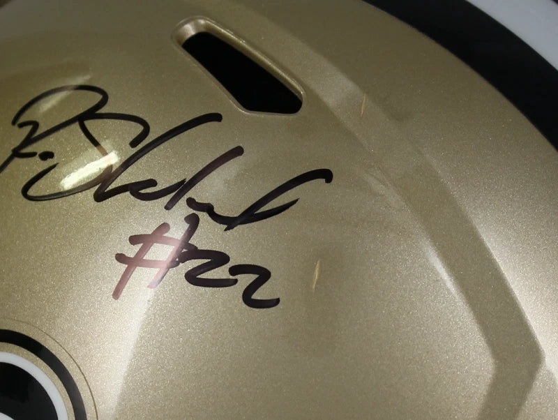 Rashid Shaheed Autographed New Orleans Saints Speed Full Size Helmet Beckett Witnessed
