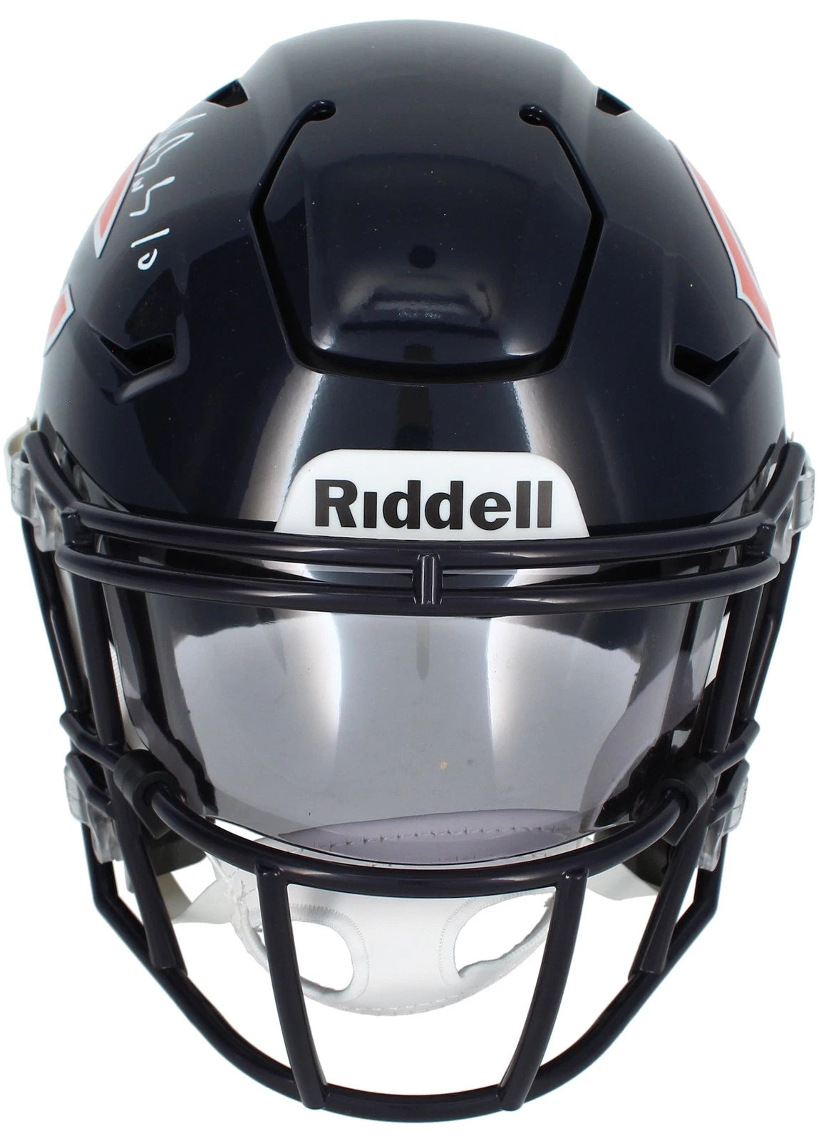 Luther Burden Autographed Chicago Bears Speedflex Midi Helmet Beckett Witnessed
