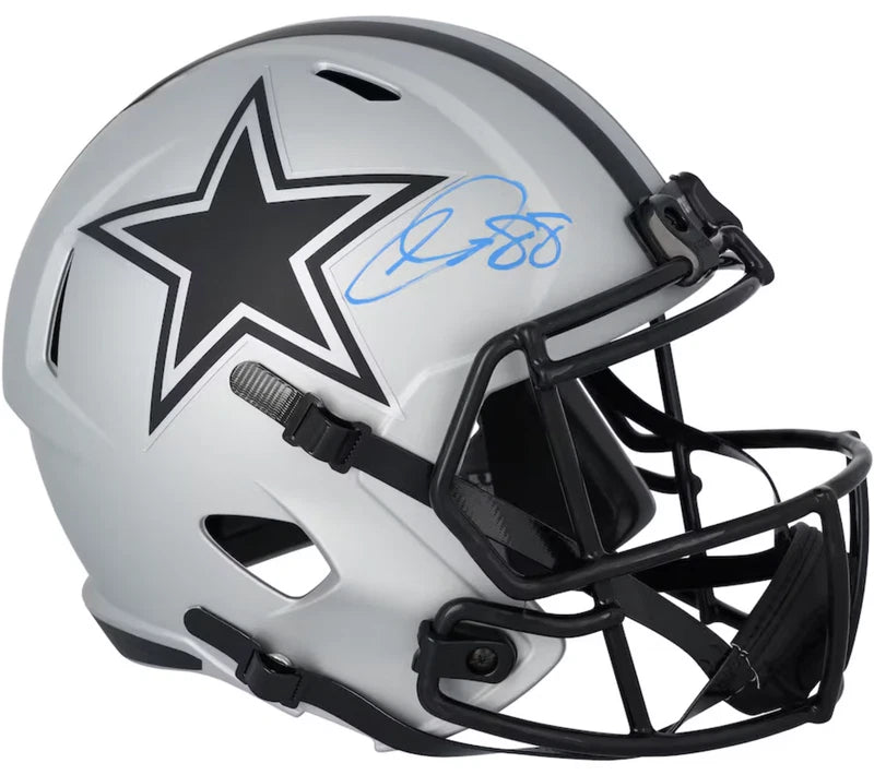CeeDee Lamb Autographed Dallas Cowboys RAVE Speed Full Size Helmet Fanatics