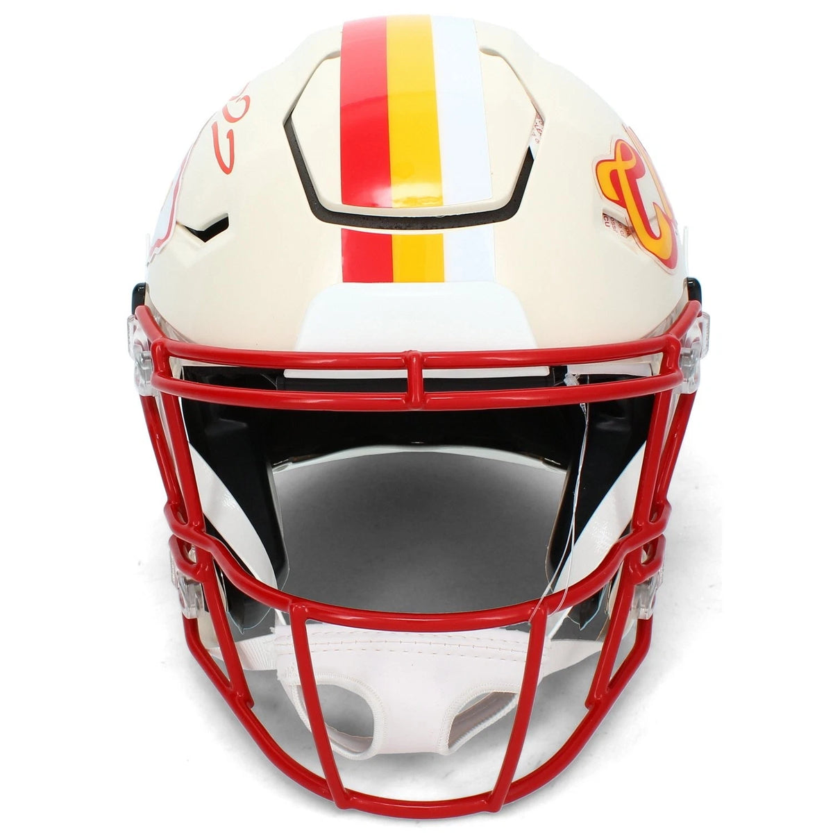 Patrick Mahomes Autographed Kansas City Chiefs RETRO Speedflex Authentic Helmet Beckett Witnessed