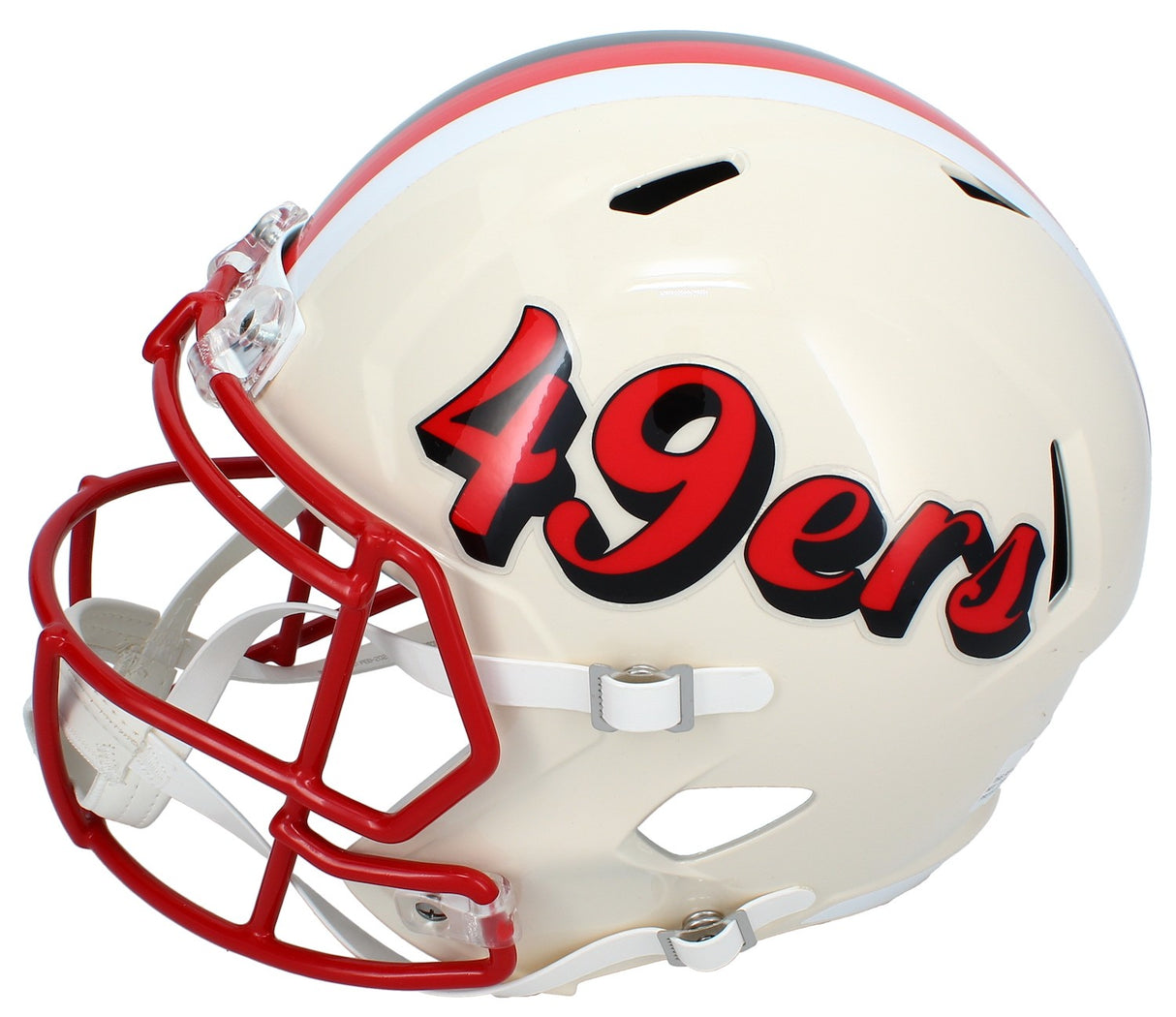 Brock Purdy Autographed San Francisco 49ers RETRO Speed Full Size Helmet Beckett Witnessed