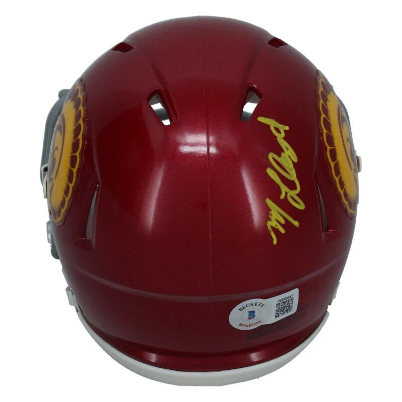 MarShawn Lloyd Autographed USC Trojans Speed Mini Helmet Beckett Witnessed