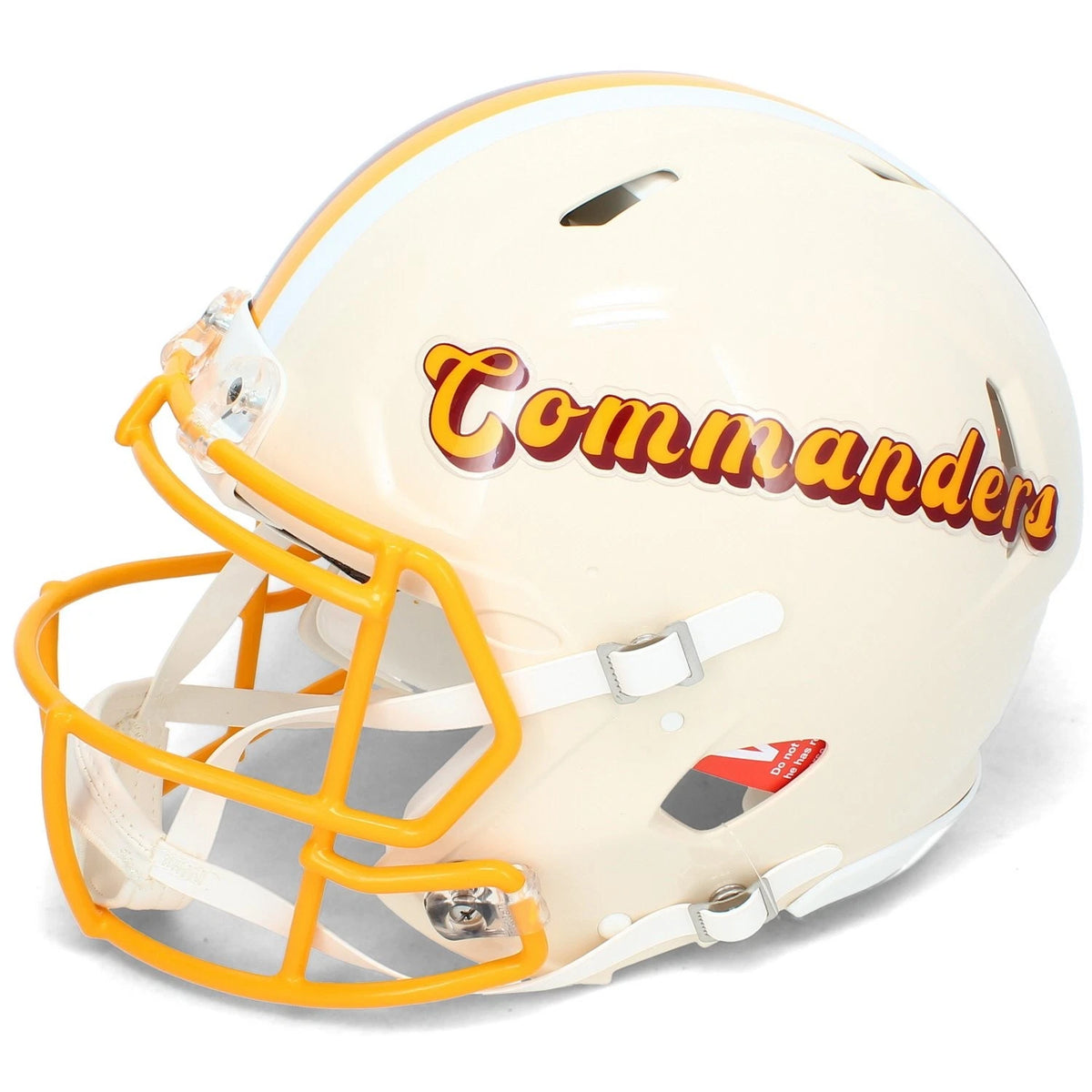 Terry McLaurin Autographed Washington Commanders RETRO Speed Authentic Helmet Beckett Witnessed