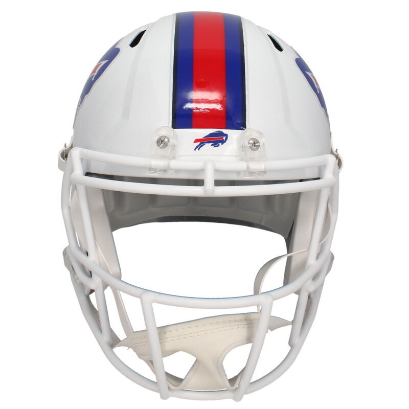 Josh Allen Autographed (Black Ink) Buffalo Bills Speed Full Size Helmet Beckett Witnessed