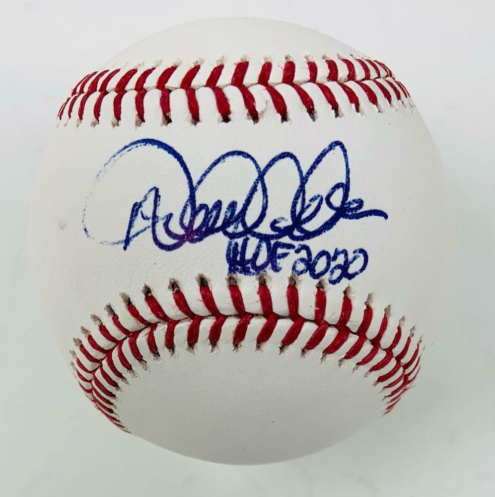 DEREK JETER Autographed "HOF 2020" New York Yankees Baseball MLB AUTHENTIC