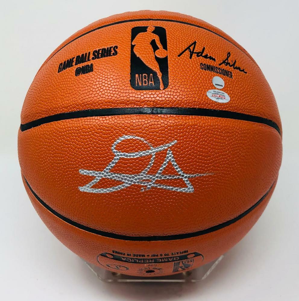 DEANDRE AYTON Autographed NBA Game Ball Series Basketball GDL/STEINER