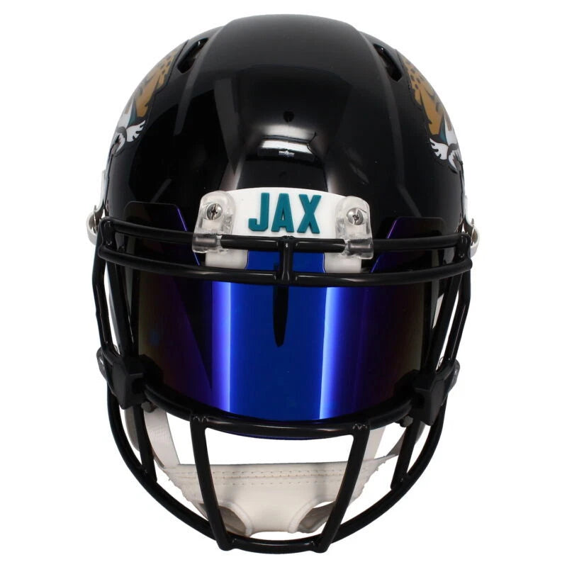 Trevor Lawrence Autographed Jacksonville Jaguars Speed Authentic Helmet with Visor & 3D Bumpers Fanatics
