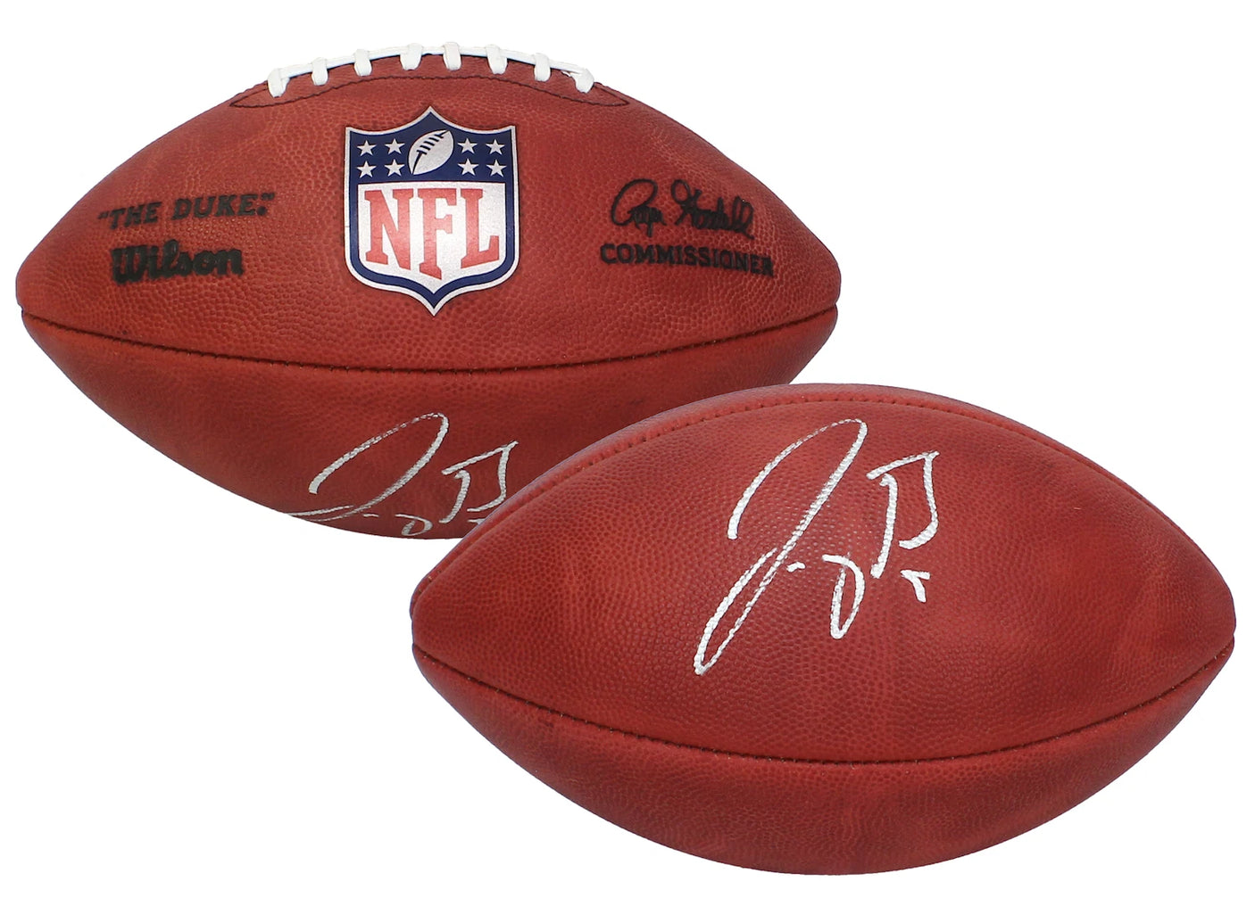 Joe Burrow Autographed Cincinnati Bengals Authentic Duke NFL Football Fanatics