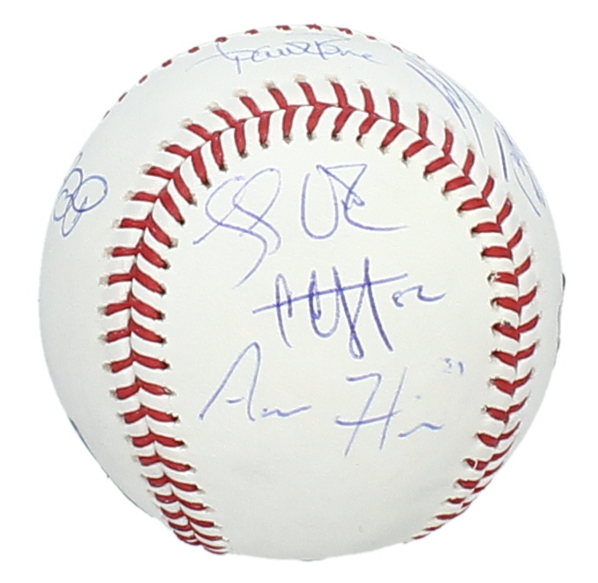 2019 New York Yankees Multi-Signed Official MLB Baseball w/Aaron Judge, C.C. Sabathia, Aaron Boone + 5 More) Fanatics
