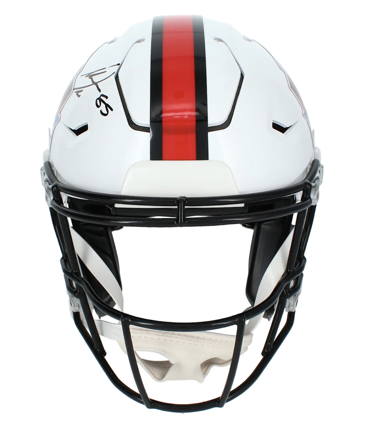 Antonio Gates Autographed Hall of Fame Logo Speedflex Authentic Helmet Beckett Witnessed