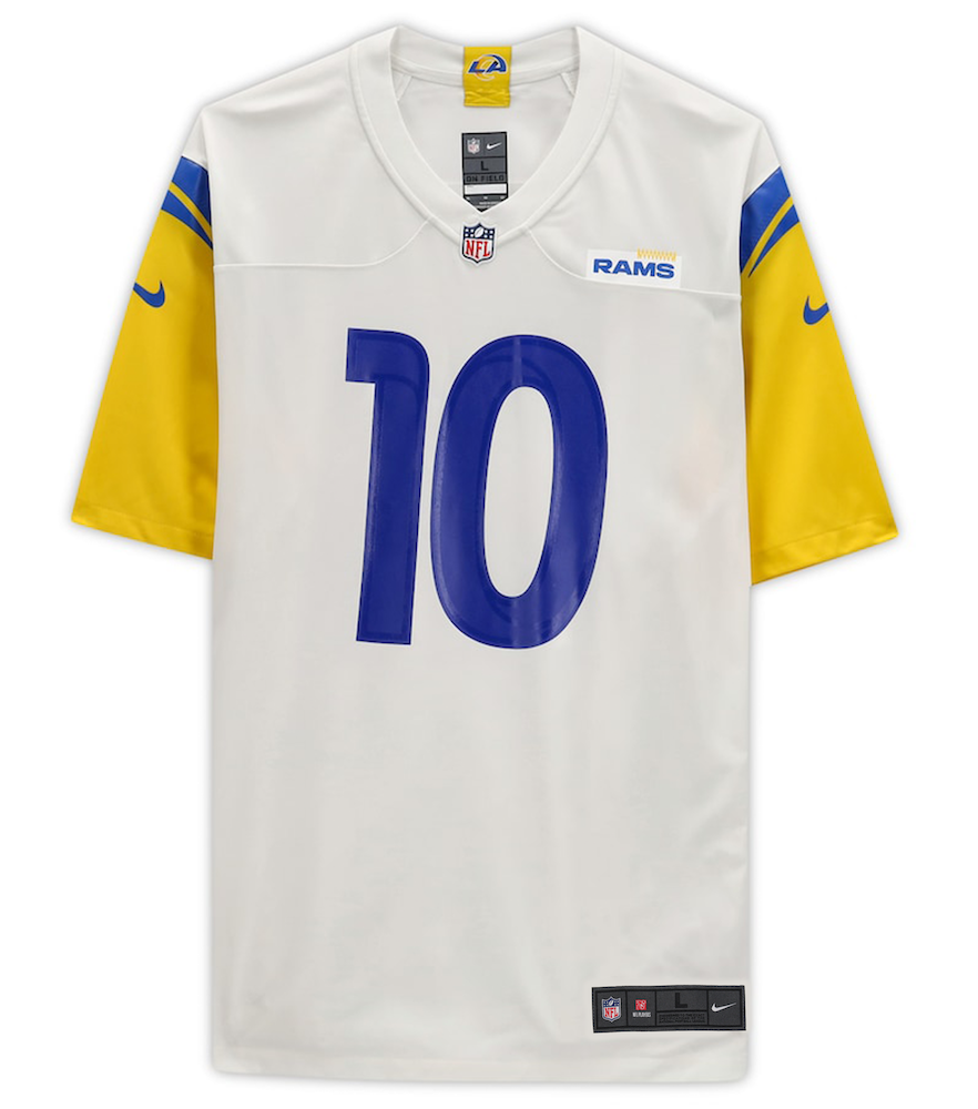 COOPER KUPP Autographed Los Angeles Rams White Nike Game Jersey FANATICS