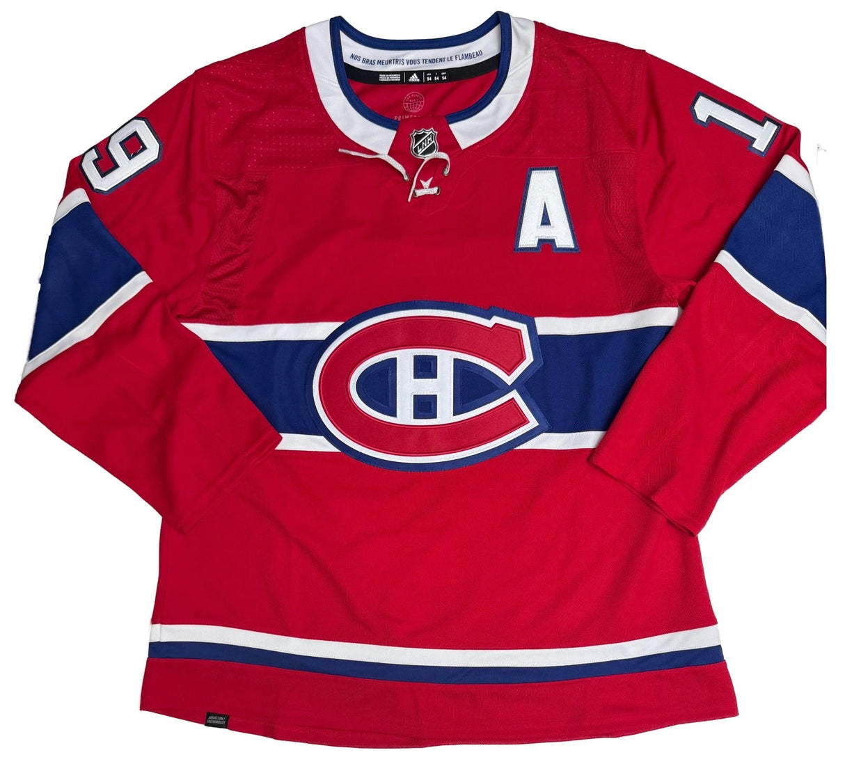 Larry Robinson Autographed Montreal Canadiens Authentic Adidas Red Jersey Fanatics