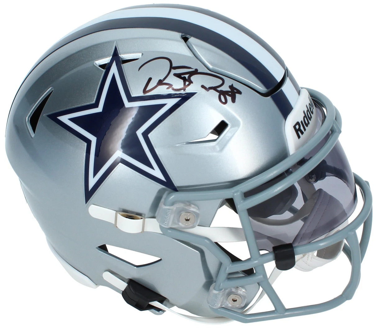 Dez Bryant Autographed Dallas Cowboys Speedflex Midi Helmet Beckett Witnessed