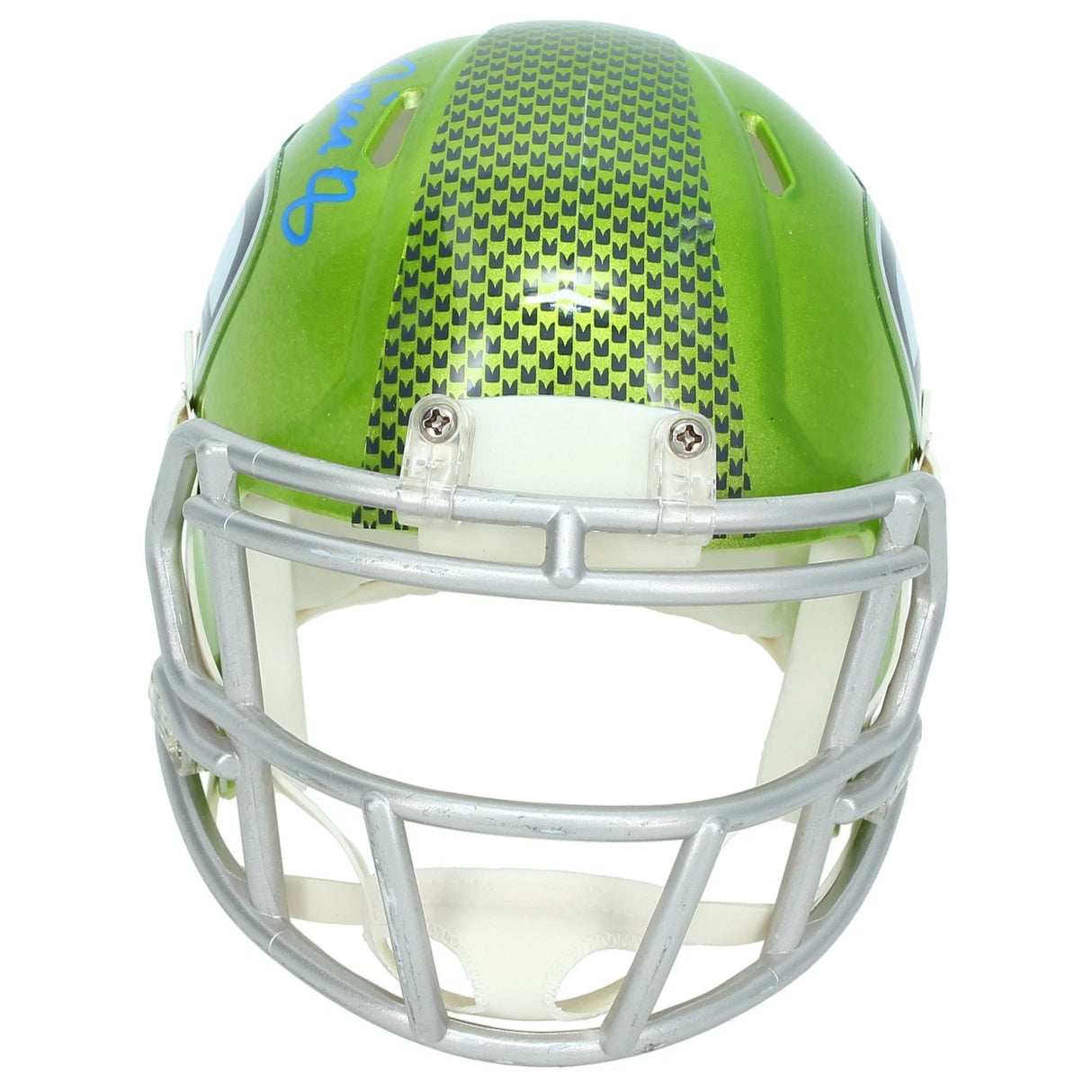 Jadarian Price Autographed Seattle Seahawks Flash Speed Mini Helmet Beckett Witnessed