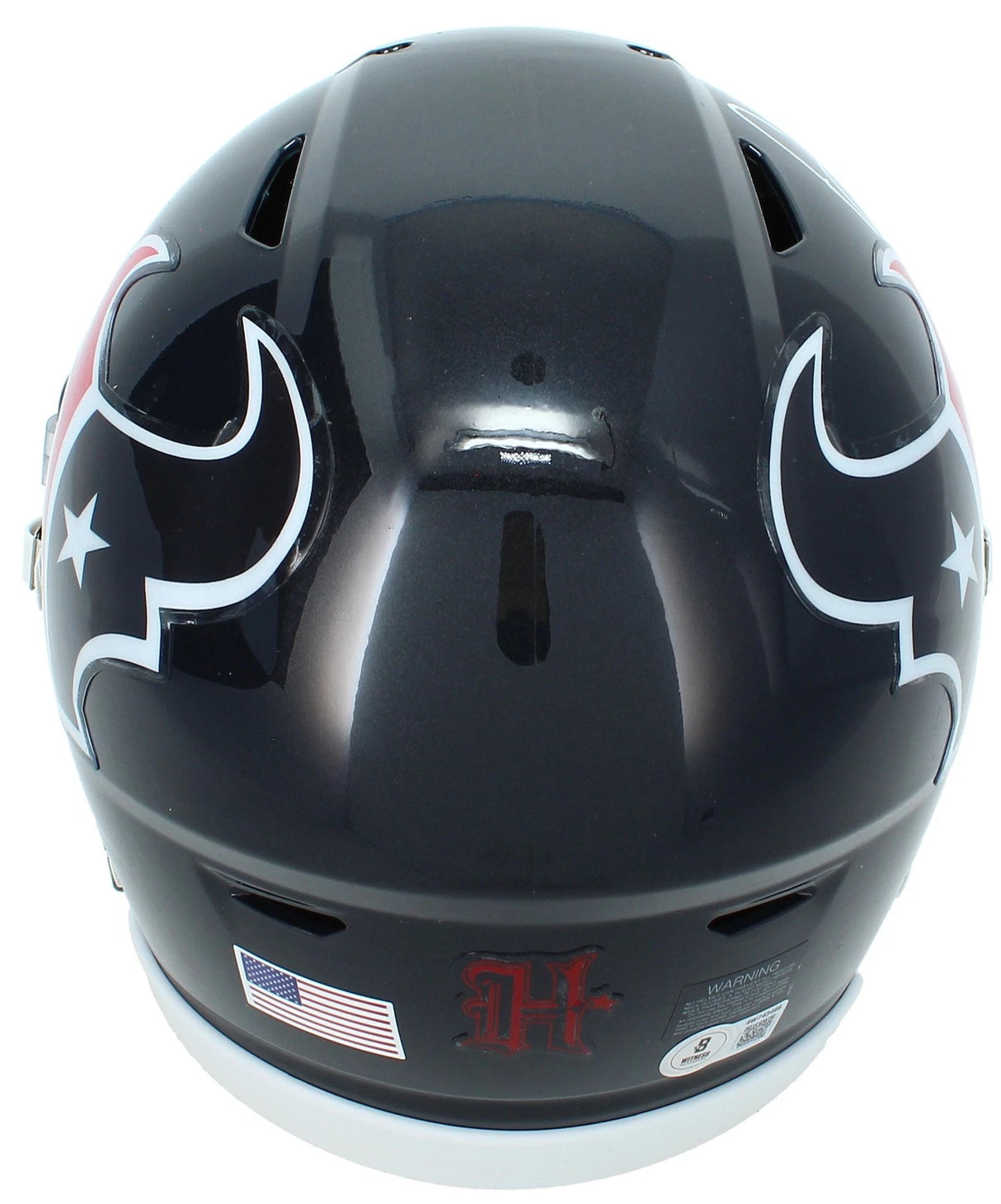 David Montgomery Autographed Houston Texans Speedflex Midi Beckett Witnessed