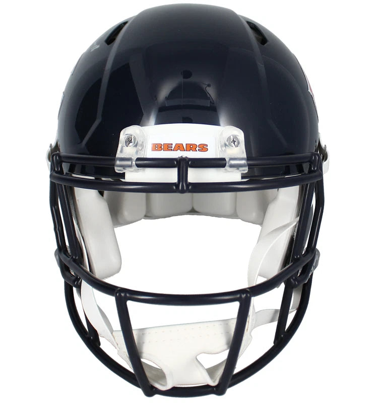 Caleb Williams Autographed/Inscribed "2024 #1 pick Bear Down" Chicago Bears Speed Authentic Helmet Fanatics LE 14/24
