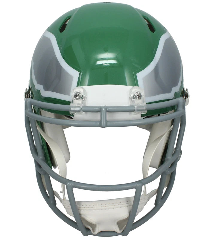 Jalen Hurts Autographed Philadelphia Eagles Kelly Green 2023 Alternate Speed Authentic Helmet Fanatics