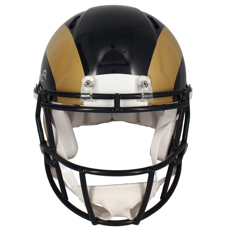 Puka Nacua Autographed Los Angeles Rams 2000-16 Throwback Speed Authentic Helmet Fanatics