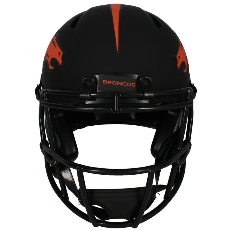 Patrick Surtain II Autographed Denver Broncos Eclipse Speed Authentic Helmet Beckett Witnessed