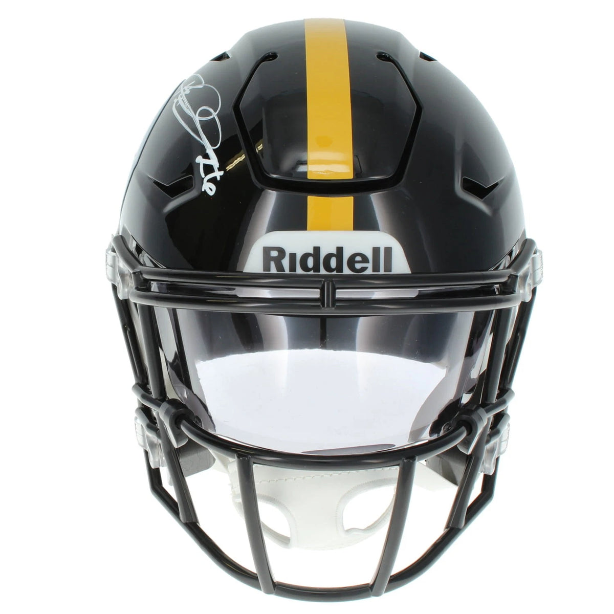 Rod Woodson Autographed Pittsburgh Steelers Speedflex Midi Helmet Beckett Witnessed