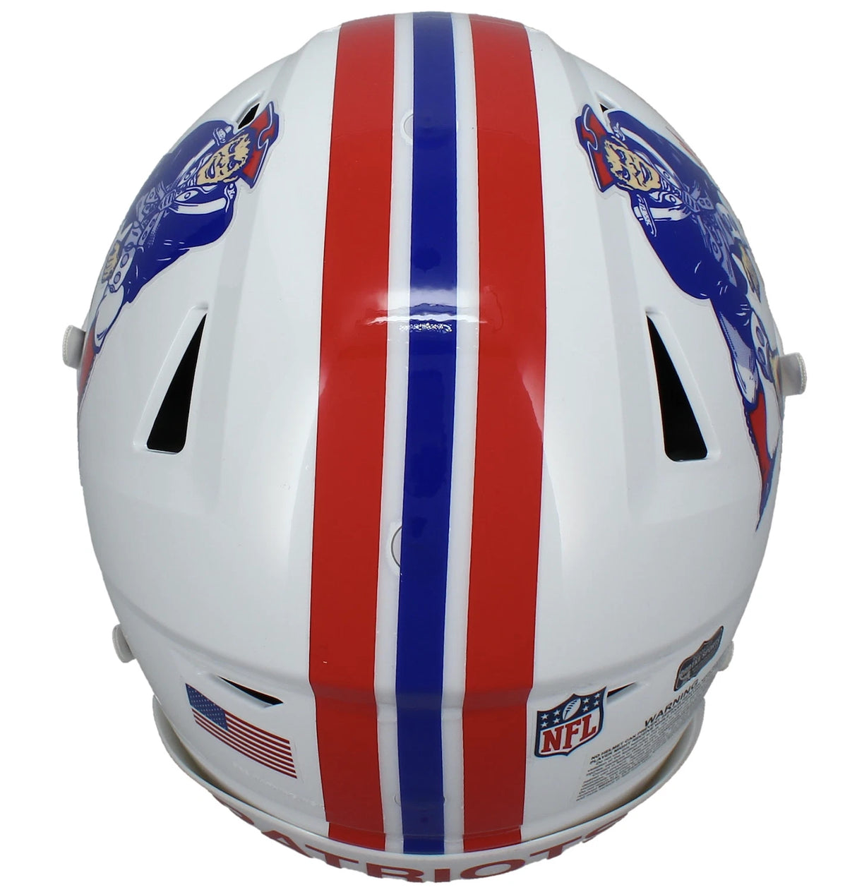 Rob Gronkowski Autographed New England Patriots 1982-89 Throwback Speedflex Authentic Helmet Radtke