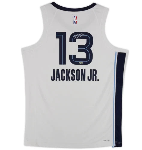 Jaren Jackson Jr. Autographed Memphis Grizzlies Nike White Association Swingman Jersey Fanatics