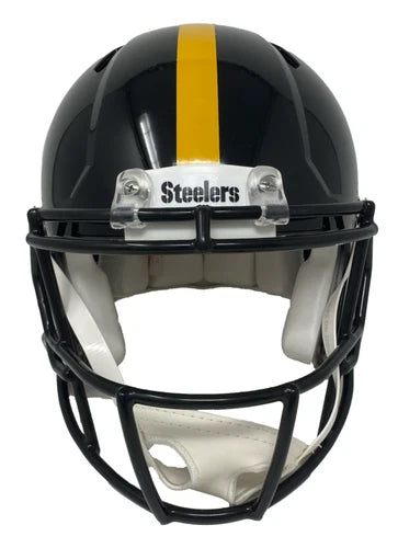 T.J. Watt Autographed Pittsburgh Steelers Speed Authentic Helmet Fanatics