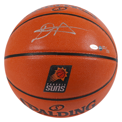 DEANDRE AYTON Autographed Phoenix Suns Logo Basketball GDL LE 22/50