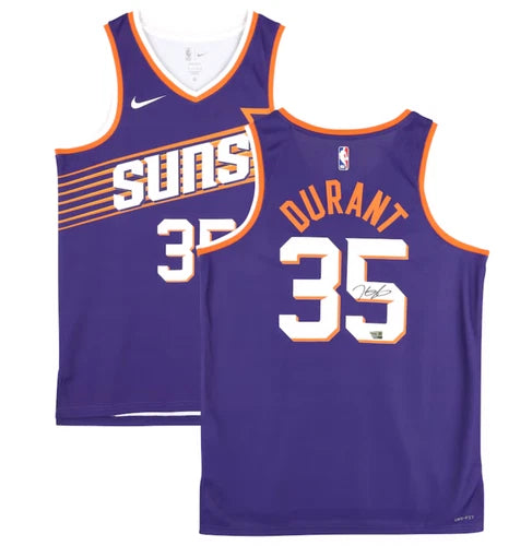 Kevin Durant Autographed Phoenix Suns Nike Purple 2023-24 Icon Edition Swingman Jersey Fanatics