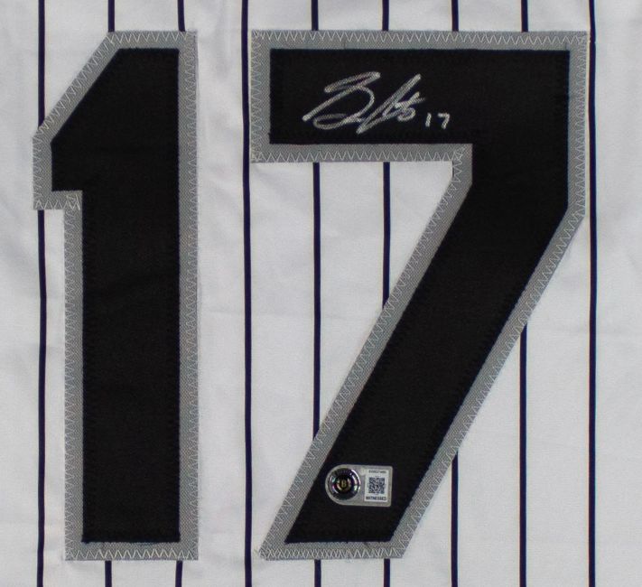 Sam Antonacci Chicago Signed White Baseball Jersey BAS