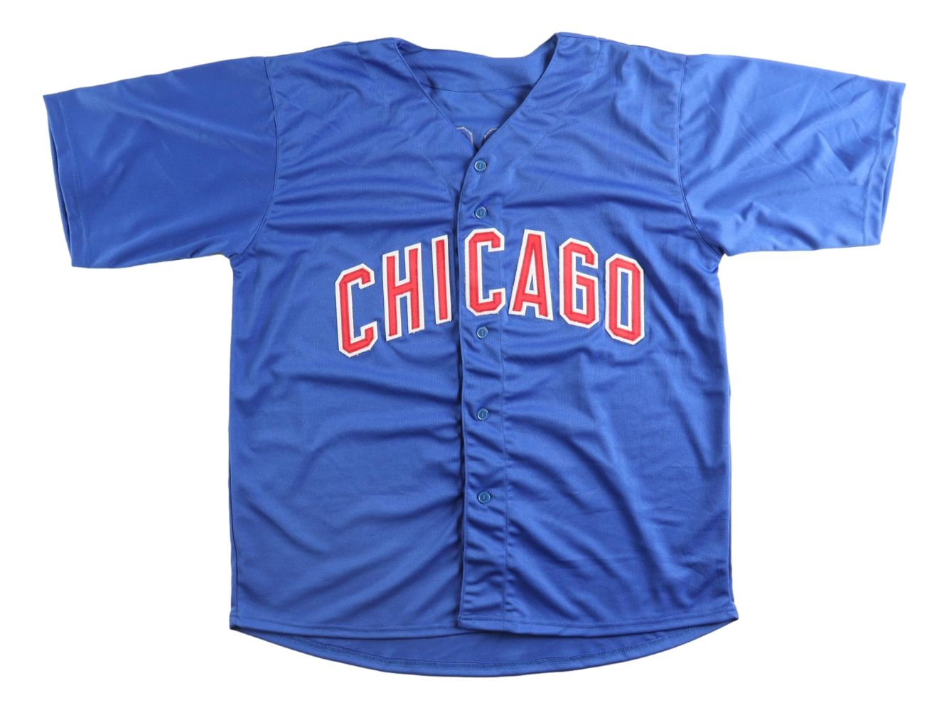 Sammy Sosa Chicago Signed Blue Baseball Jersey BAS