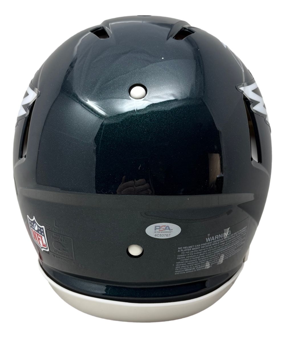 Saquon Barkley Signed Philadelphia Eagles FS Authentic Speed Helmet PSA/DNA