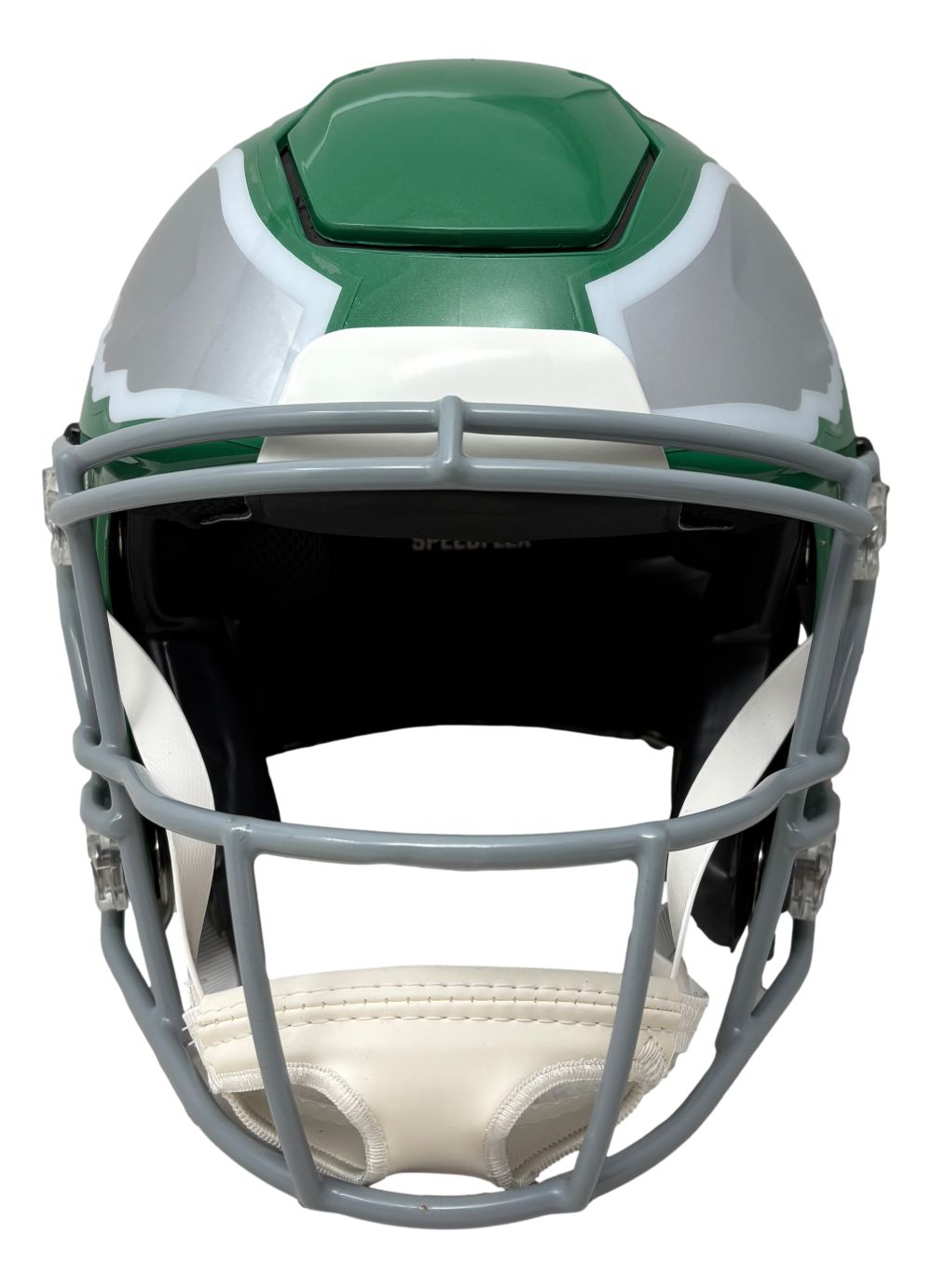 Saquon Barkley Signed Eagles FS Kelly Green Authentic SpeedFlex Helmet PSA/DNA