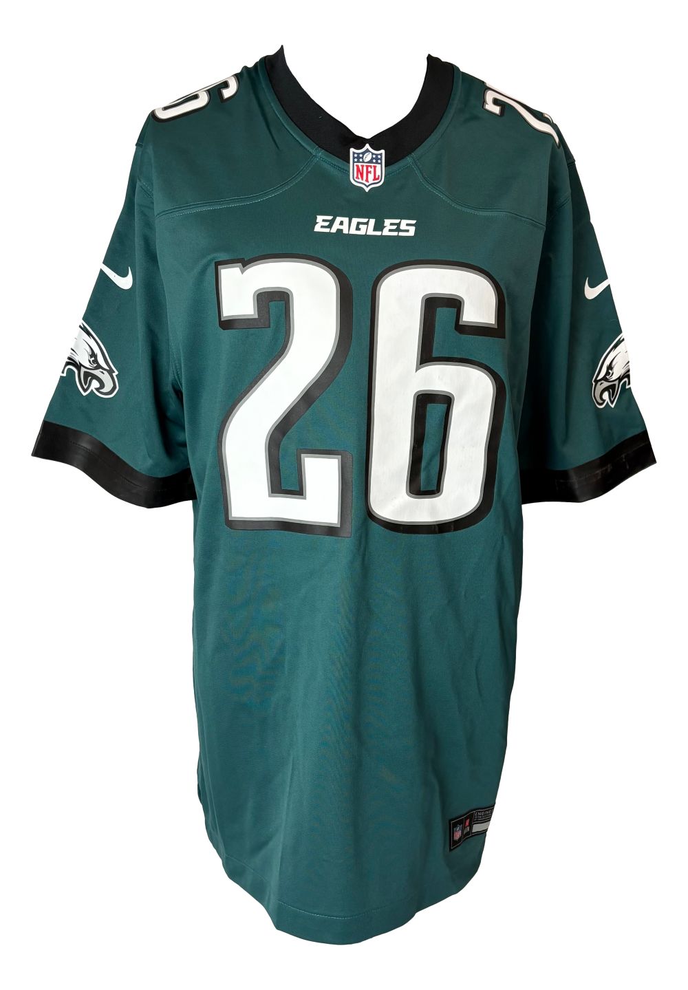 Saquon Barkley Signed Philadelphia Eagles Nike Game Replica Jersey PSA/DNA