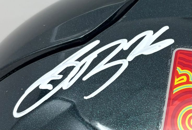 Saquon Barkley Signed Eagles Full Size SB LIX Authentic SpeedFlex Helmet PSA/DNA